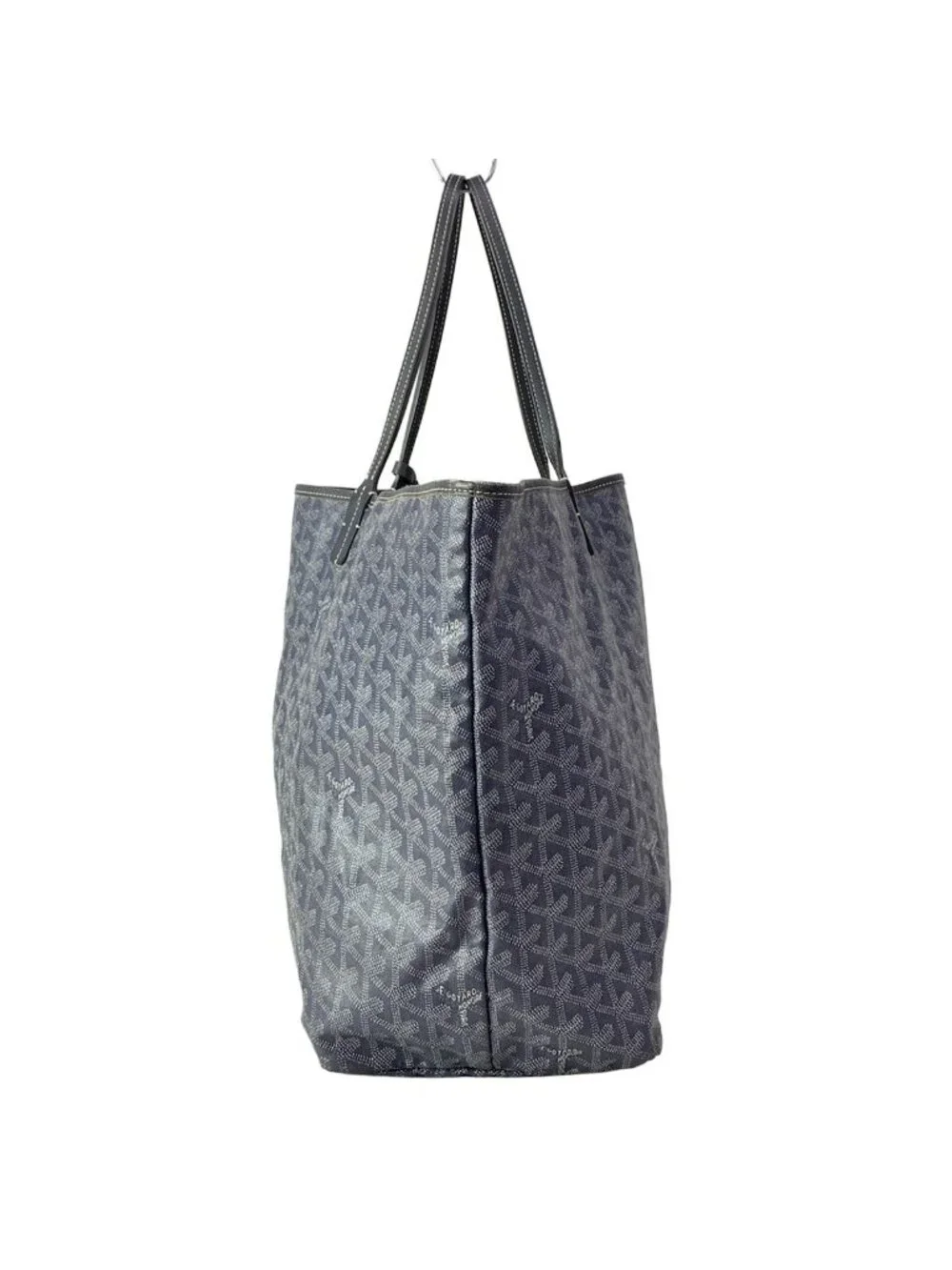 Goyard Tote Saint Louis GM Gray Leather